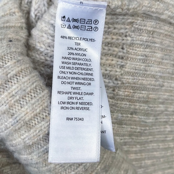 Cupcakes & Cashmere Knit Quarter Zip Sweater Size XS - Picture 7 of 9